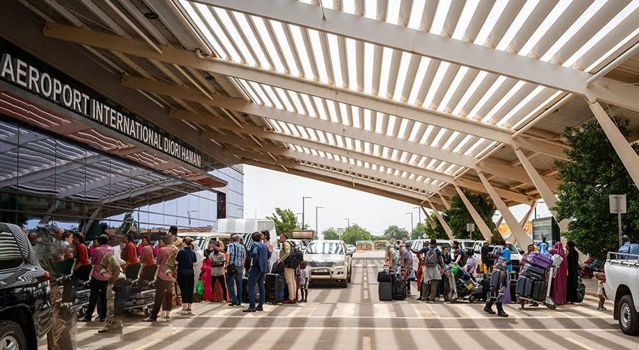 Aeroport Diori hamani retour Diaspora
