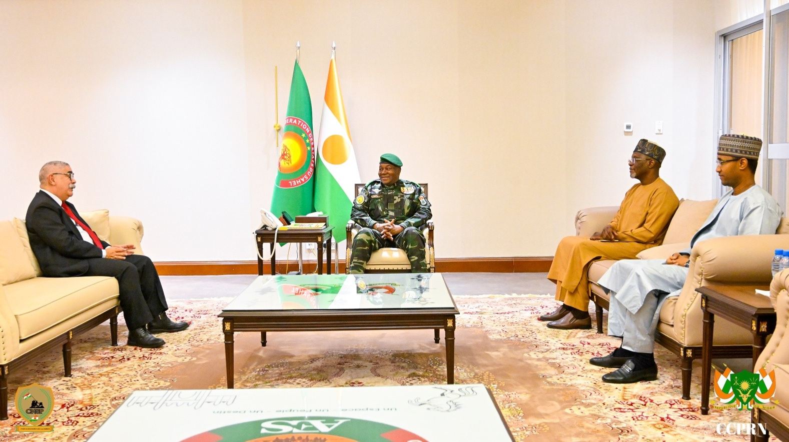 niger cuba lambassadeur cubain recu par le president tiani