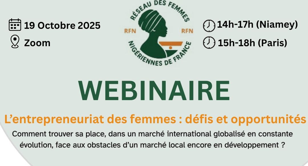 webinaire rfn booster lentrepreneuriat des femmes nigeriennes