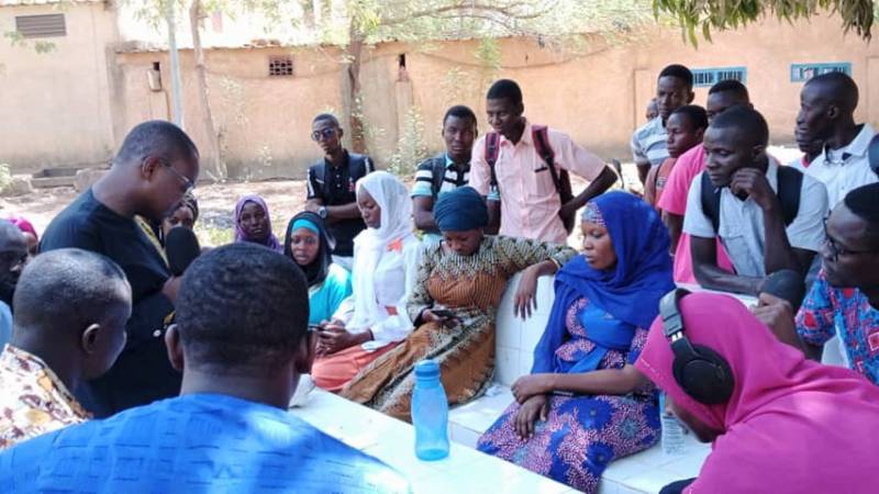 Etudiants Universite Abdou Moumouni Niamey