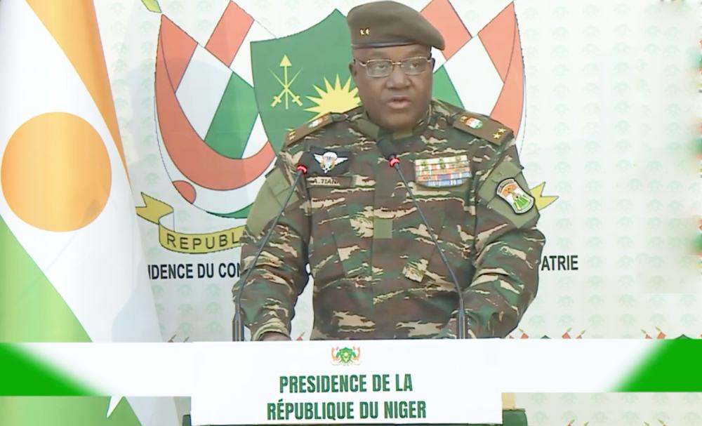 Discours du Général Abdourahmane Tiani