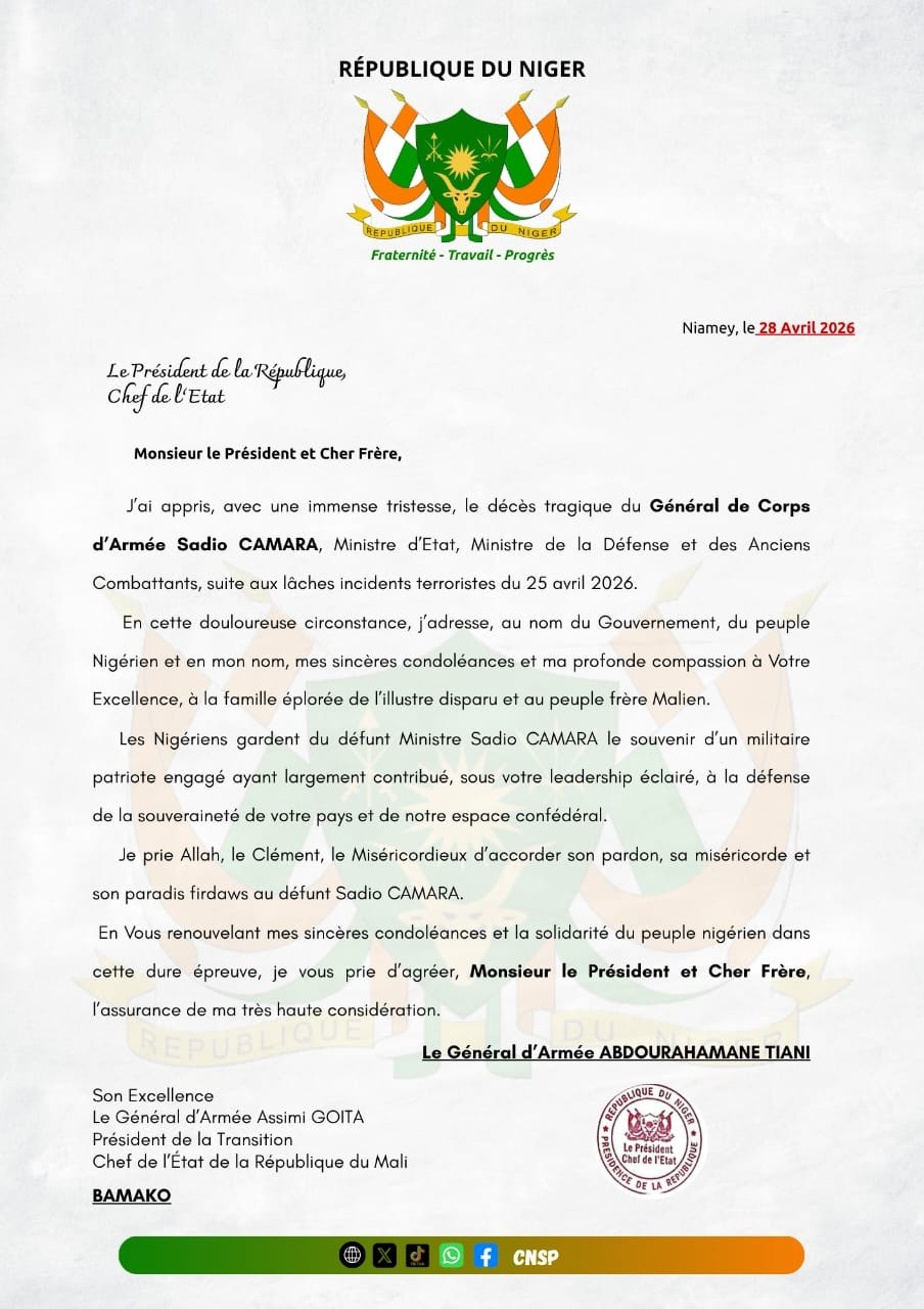 Niger Mali MSG Tiani 28 04 26