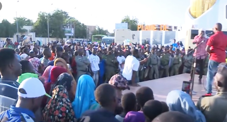 Niger mobilisation à Niamey en soutien au CNSP et à la Refondation