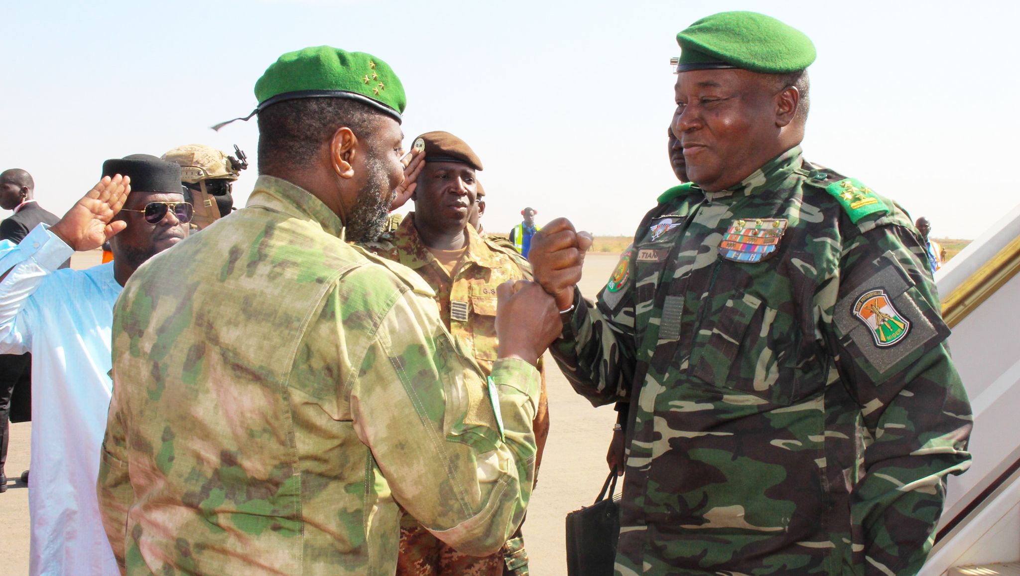 aes le president abdourahamane tiani a bamako pour consolider loperationnalisation confederale