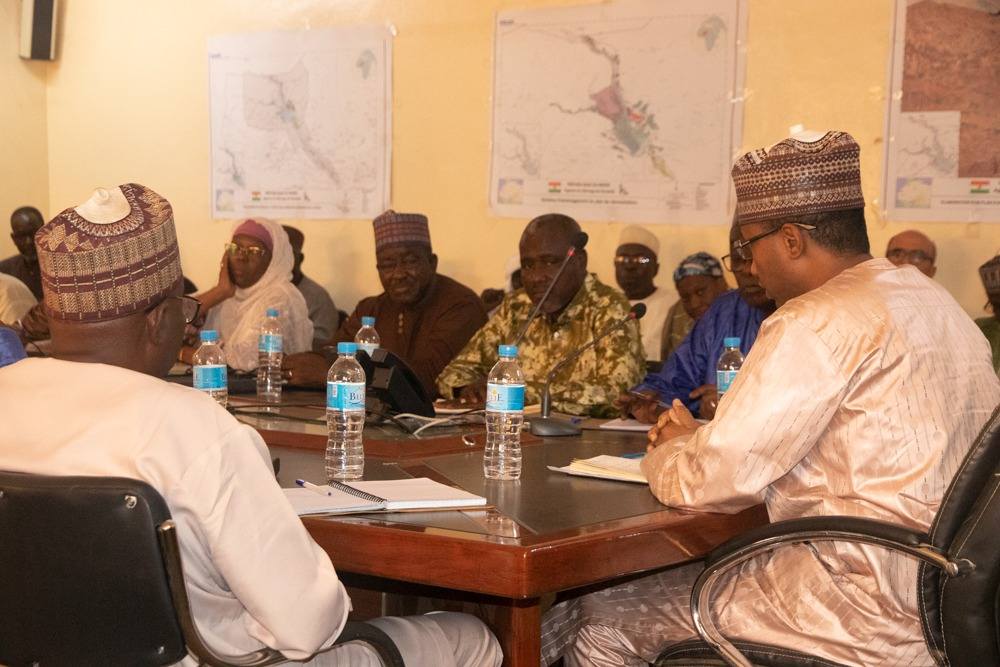 barrage de kandadji une inspection du cnsp par le dr soumana boubacar pour assurer le developpement du niger