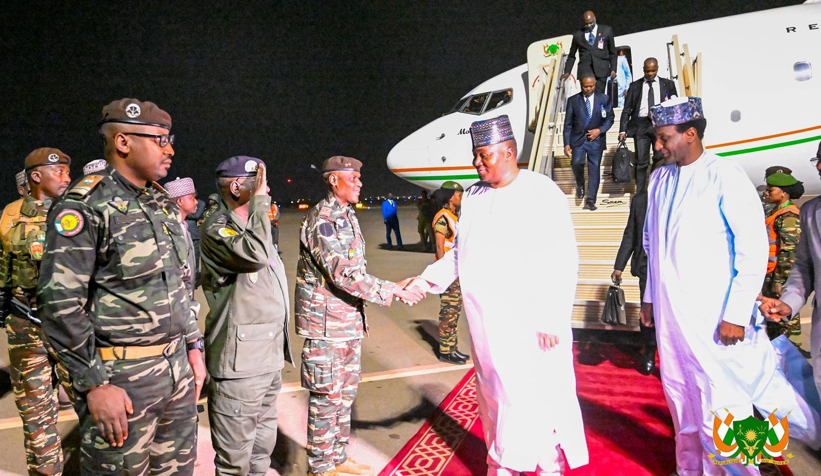 niger algerie retour du president abdourahamane tiani a niamey