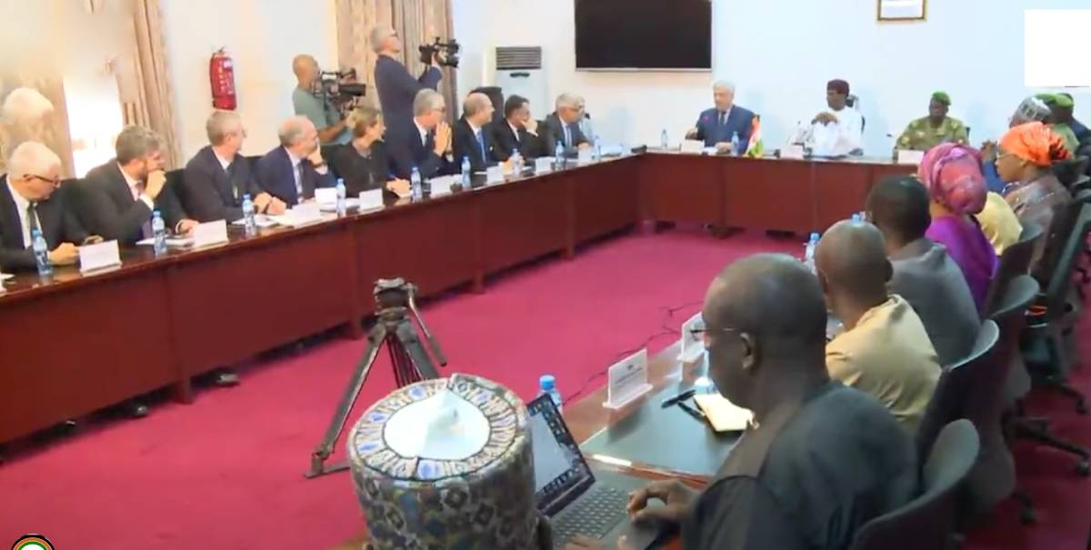 niger italie une visite de haut niveau relance un partenariat strategique a niamey