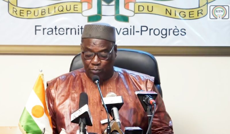 niger le ministre de la justice annonce la dissolution des syndicats du secteur judiciaire