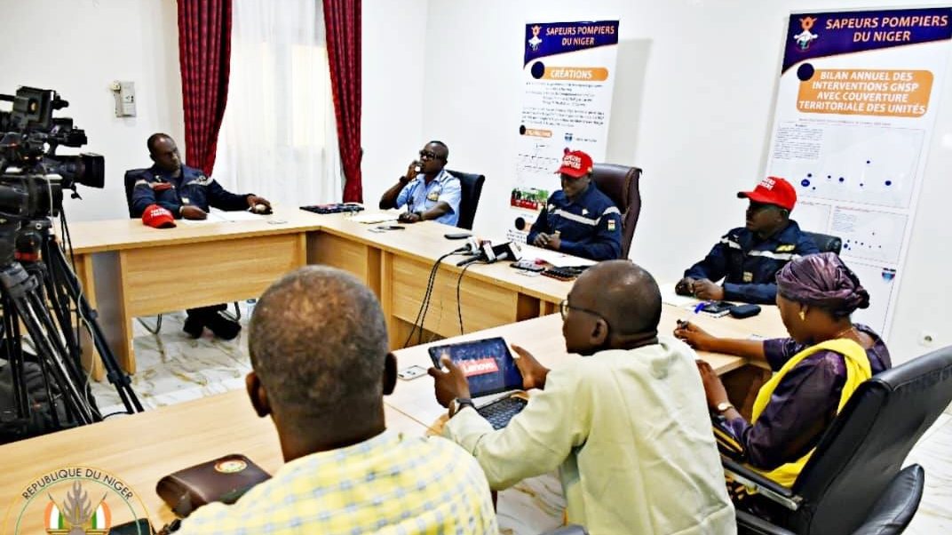 inondations au niger le groupement national des sapeurs pompiers alerte et appelle a la vigilance